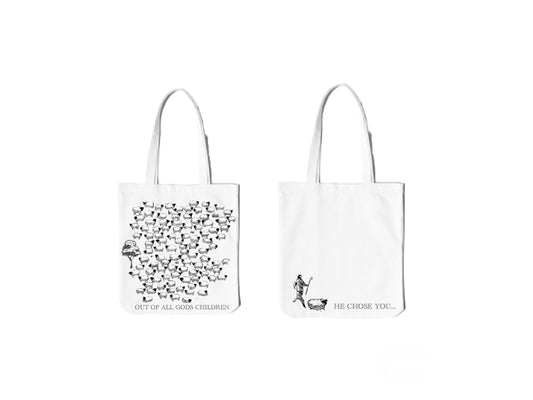 He Chose Me Tote Bag